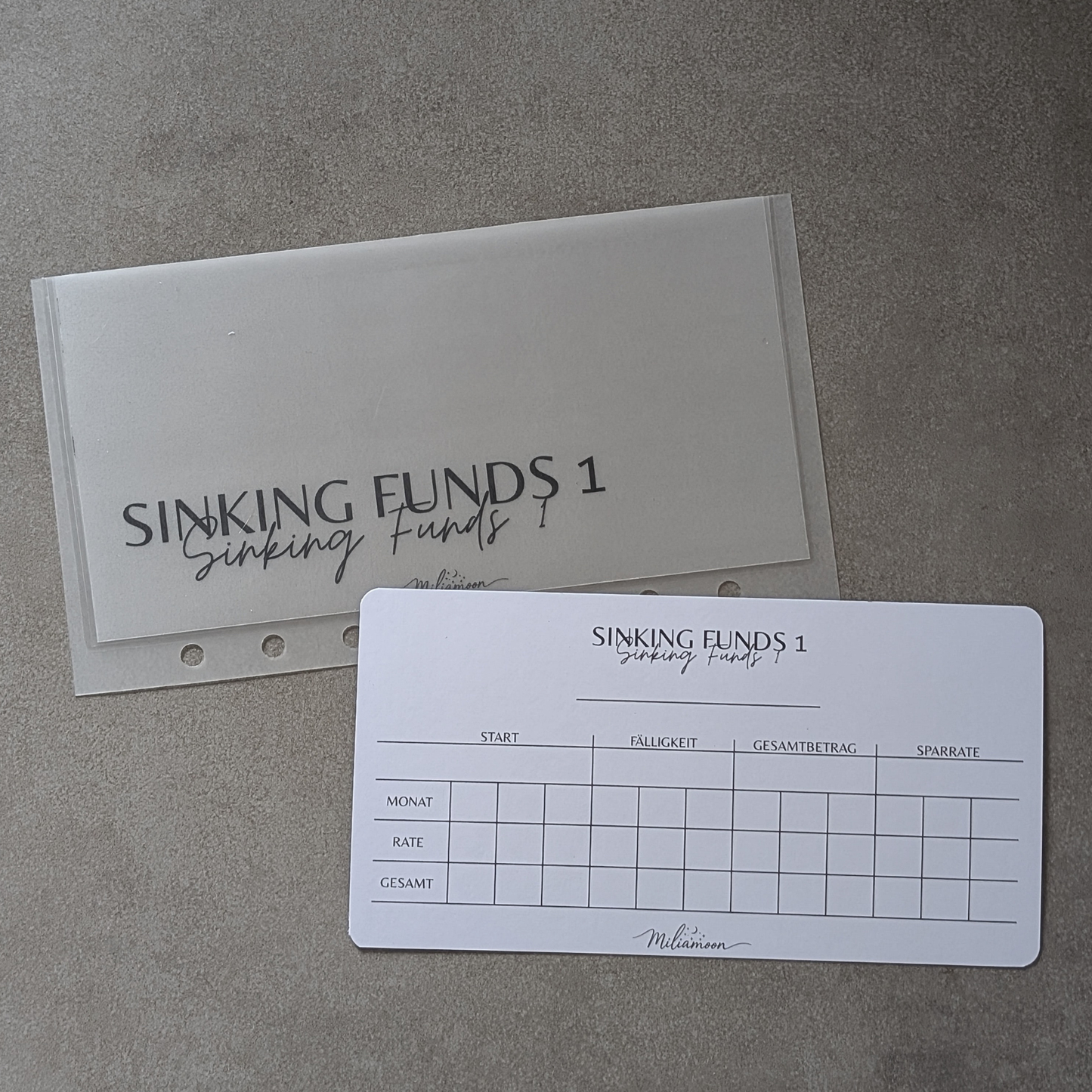 Sinking Funds 1 Elegant Skript