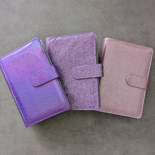 Budget Binder A6 Glitzer