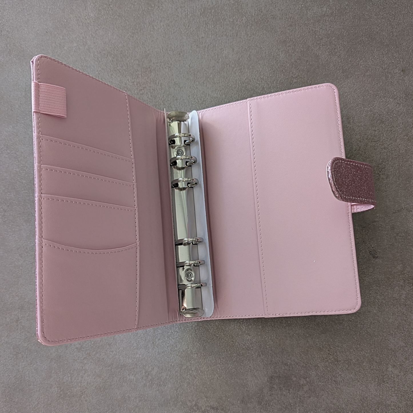 Budget Binder A6 Glitzer