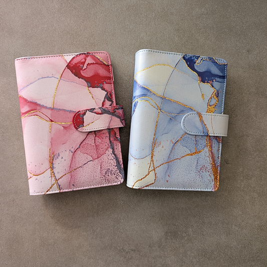 Budget Binder A6 Marmor