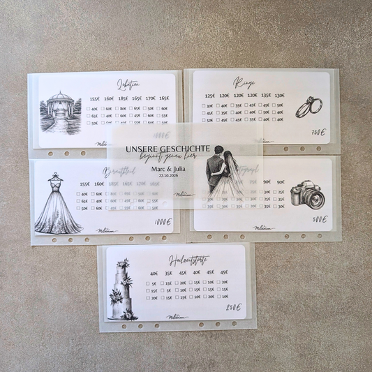 Hochzeit Sparchallenge Frosty A6