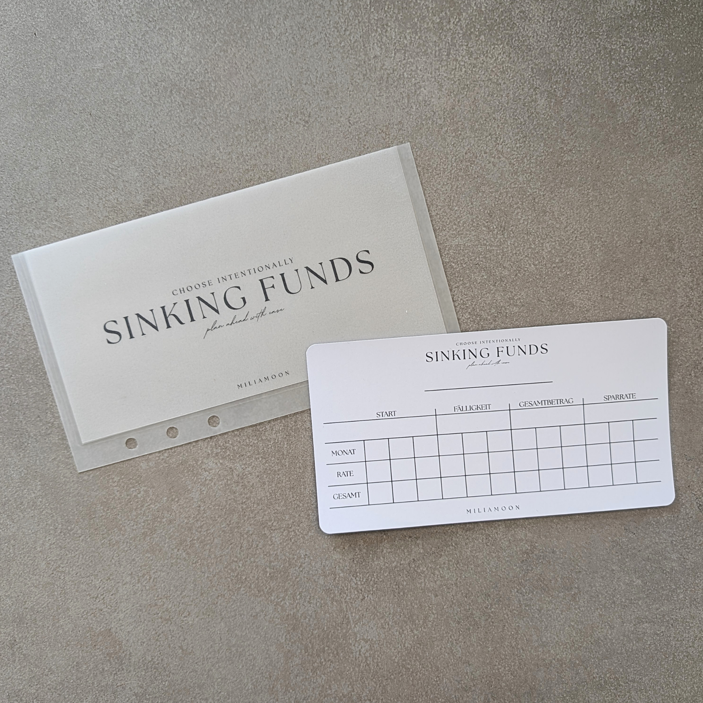 Sinking Funds 1 Luxury