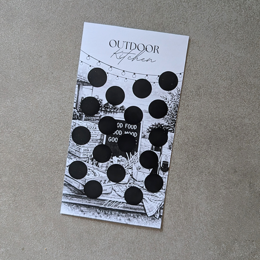 Outdoor Kitchen Rubbelchallenge